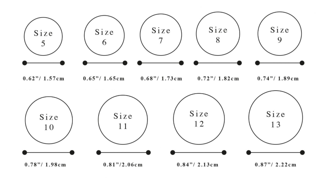 Best printable womens ring size chart Ruby Website