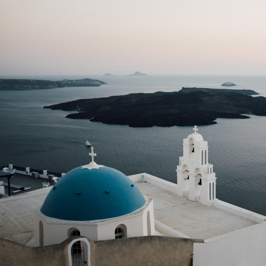 most romantic places to propose in europe santorini