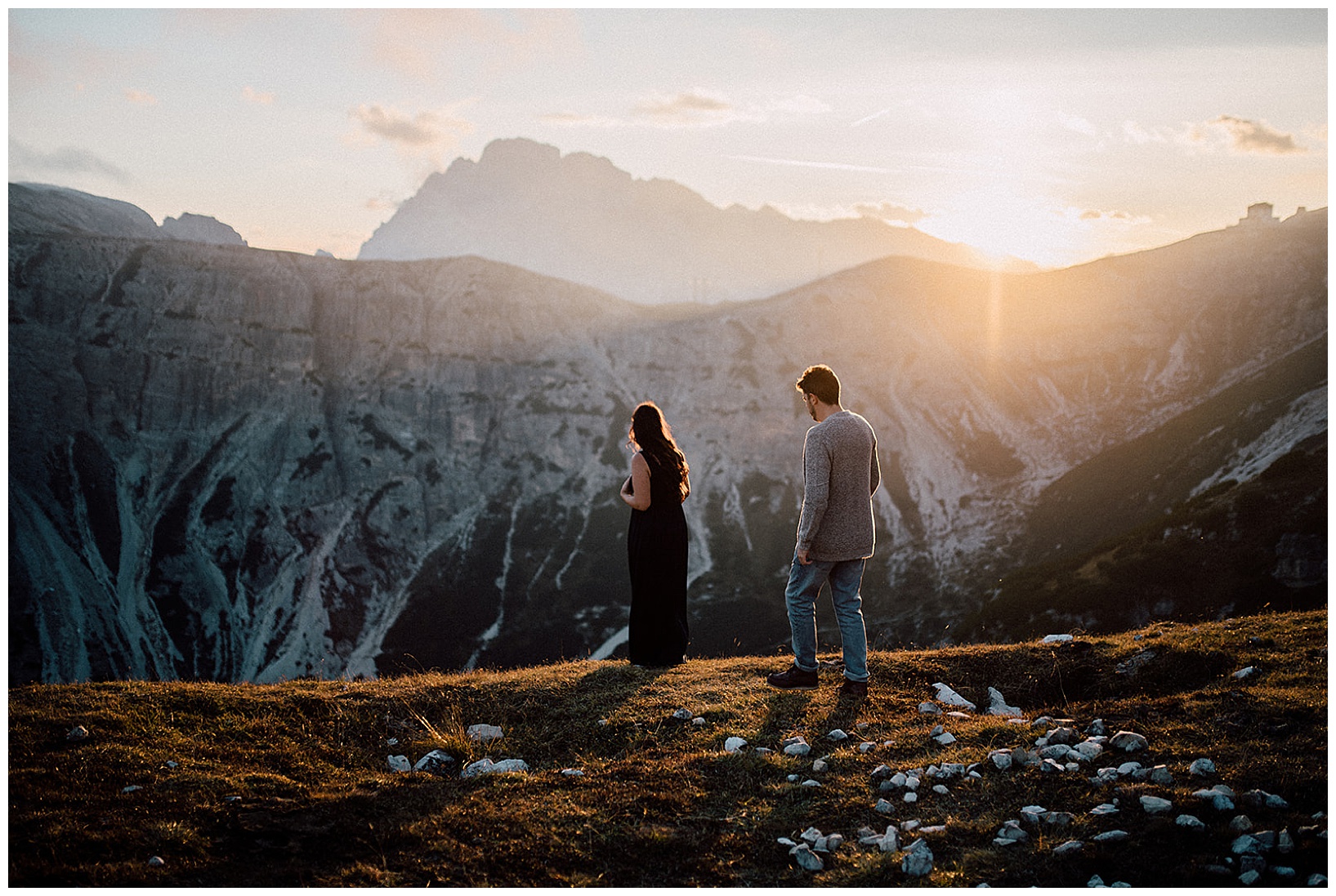 best place to propose in the Dolomites Italy